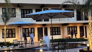 Terrace/patio - Hotel Blanquita Centro (Bernal)