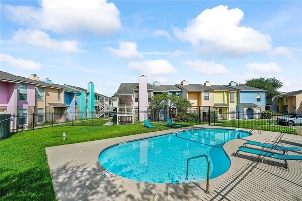 Alberca al aire libre 