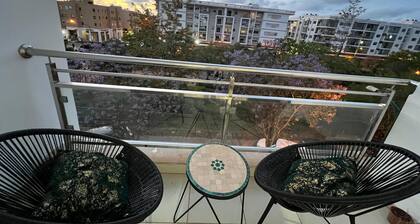 Enjoy a bright, quiet, unoverlooked apartment with panoramic views