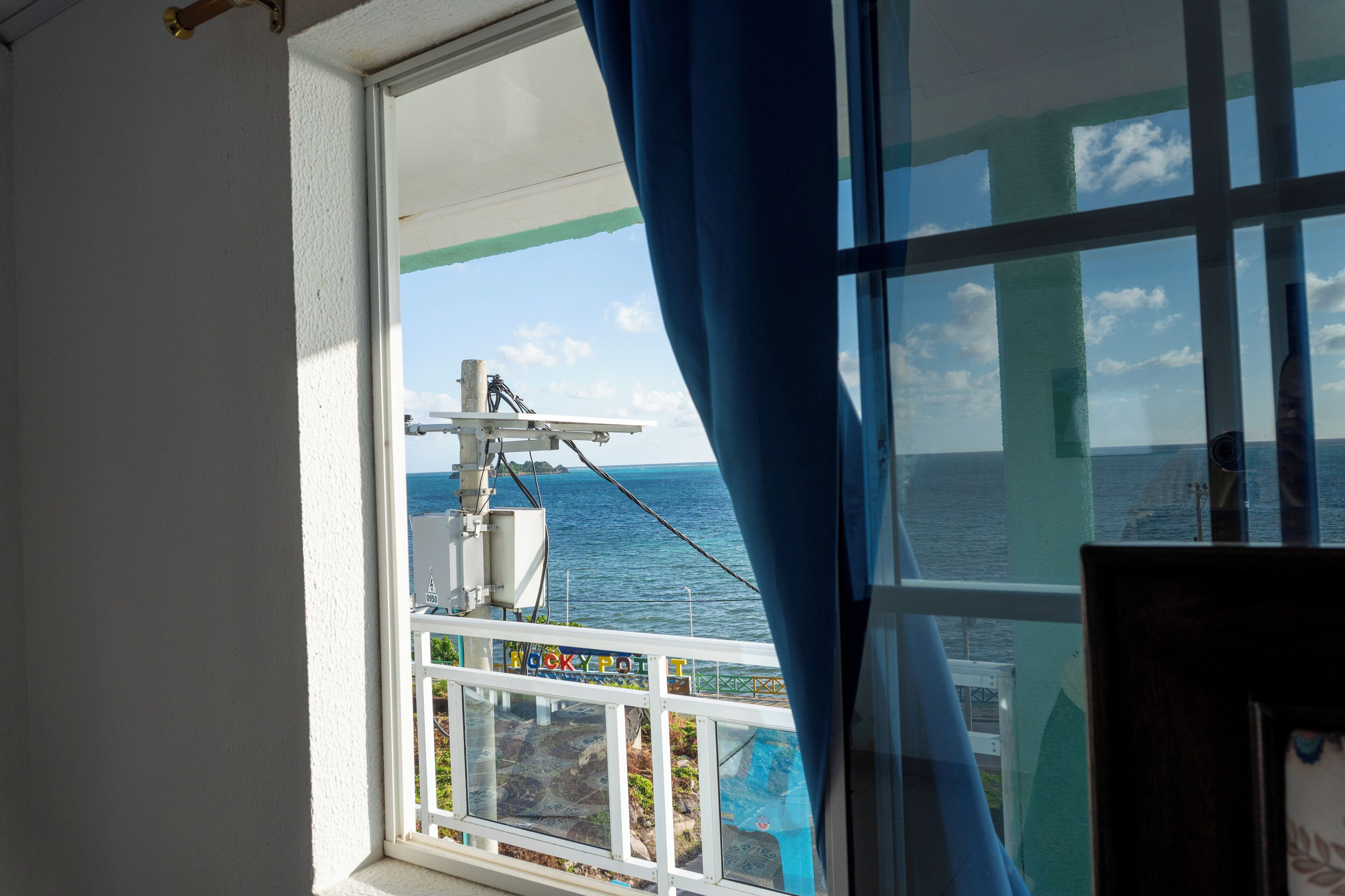 Superior Quadruple Room, 2 Double Beds, Ocean View | Blackout curtains, free WiFi, bed sheets