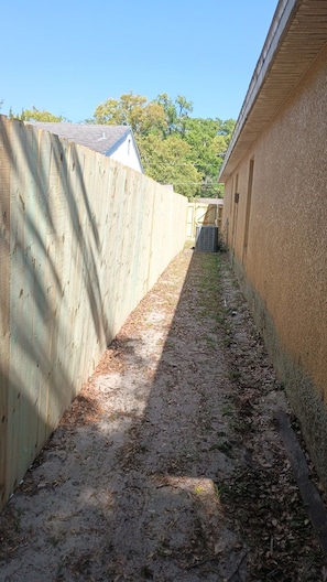 Enceinte de l’hébergement