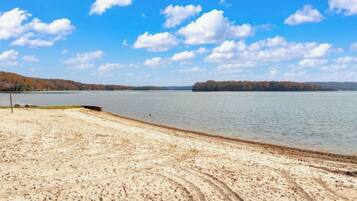 ビーチ、サンラウンジャー、ビーチタオル