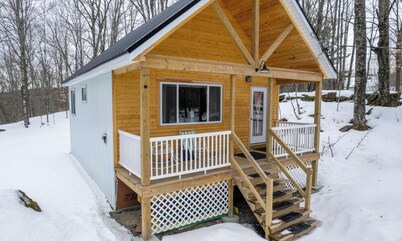 Awesome Sebec lake Cabins