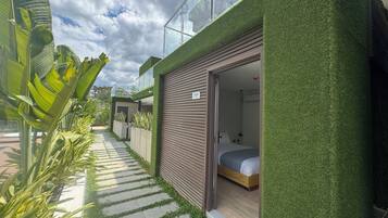 Deluxe Double Room | Premium bedding, blackout drapes, soundproofing, iron/ironing board