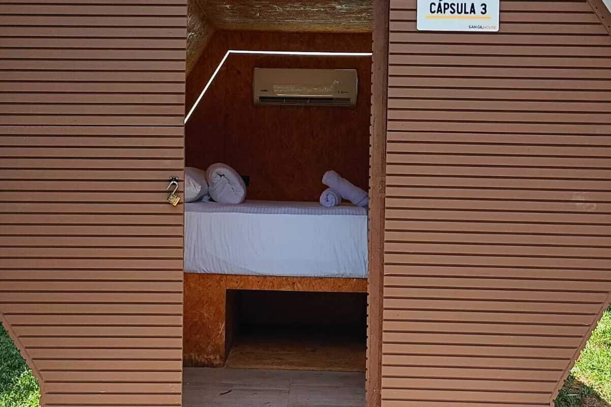 Tent, Shared Bathroom, River View | Premium bedding, blackout drapes, soundproofing, iron/ironing board