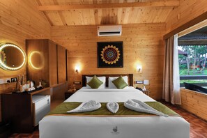 Premium Cottage, Balcony, Partial Sea View | 1 bedroom, in-room safe, desk, laptop workspace