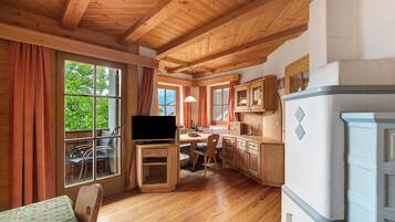 TV, fireplace, ping pong