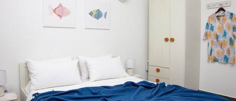 1 makuuhuone, ilmainen Wi-Fi, vuodevaatteet