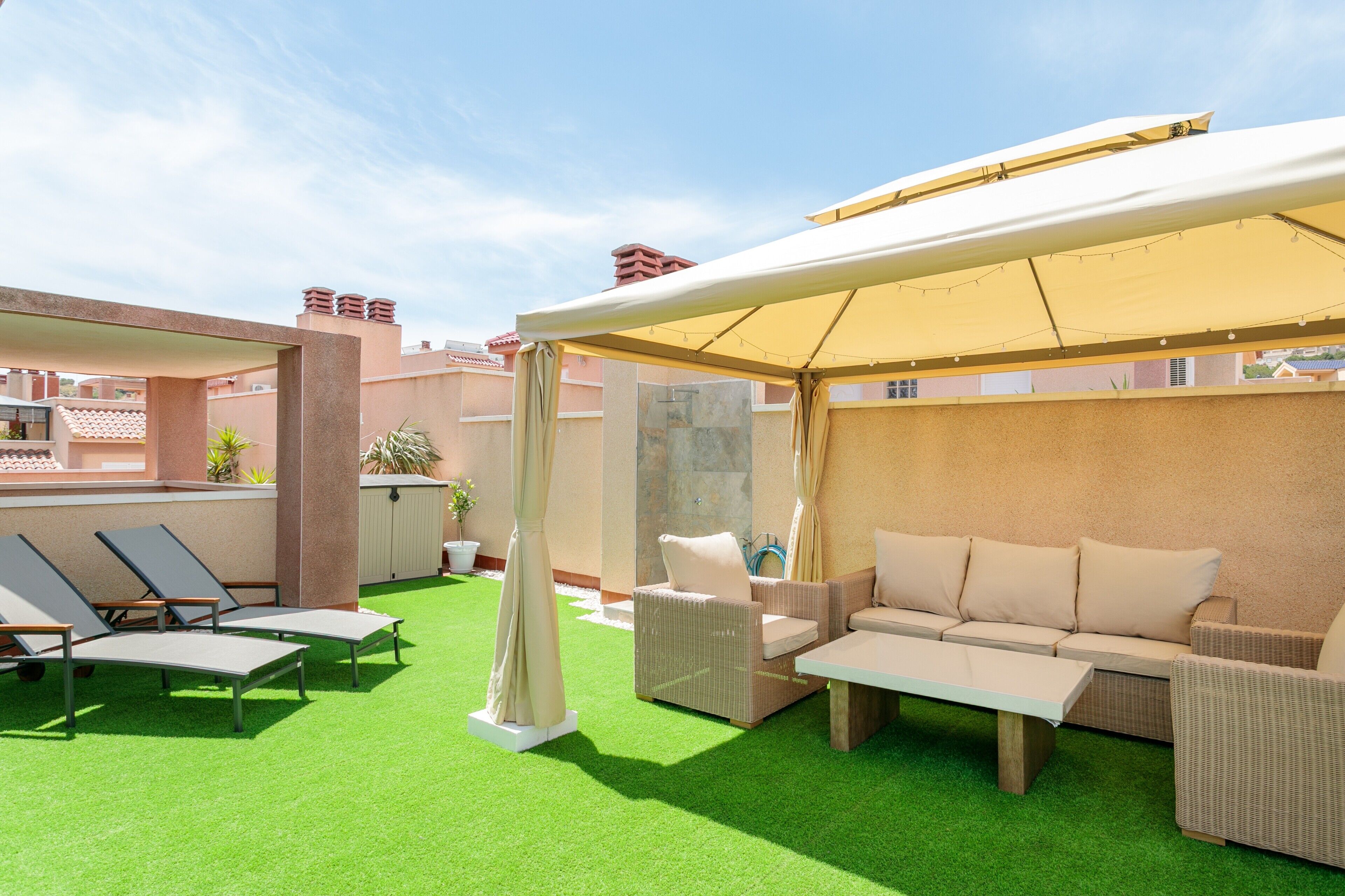 Overnattingsstedets uteområder