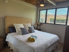 2 bedrooms, desk, free WiFi, bed sheets