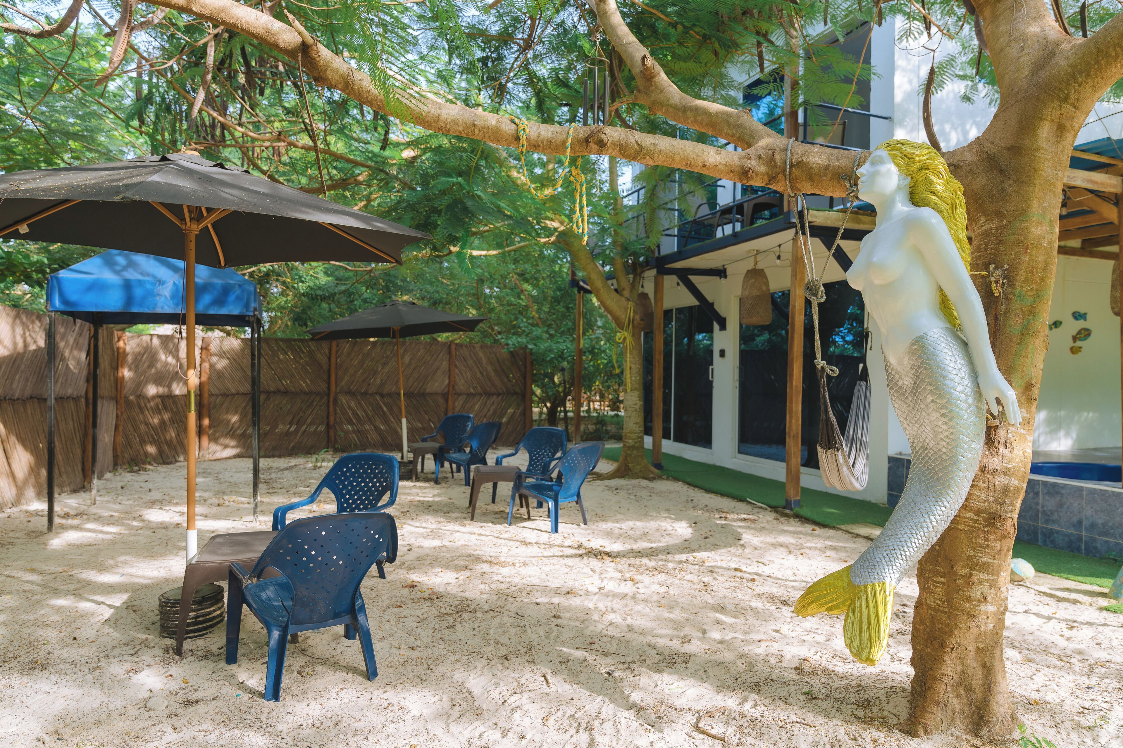 Facciata della struttura