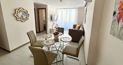 Loft chic in Cipreses- 2 bedroom apartment in Tegucigalpa with WiFi, AC