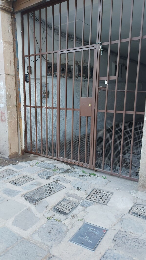 Detalhe da fachada