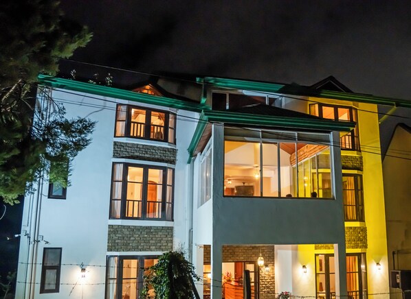 Façade de l’hébergement