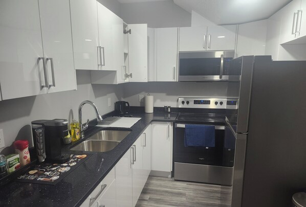 Microwave, oven, stovetop
