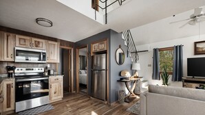 Interior - Mountain cabin w/ hot tub & game room (Romney)