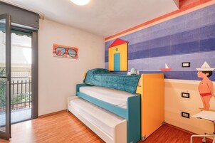 Family Apartment, Multiple Bedrooms, 2 Bathrooms, Sea Facing (Front Beach Magic Sea - 20m From The) | Children's area