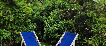 By the sea with private beach near Cefalù.