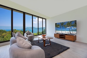Appart'hôtel Exclusif, 3 chambres, vue océan | Vue de la chambre