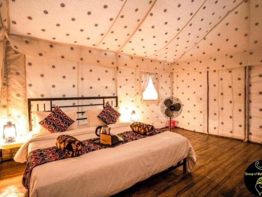 1 soverom, memory foam-senger, skrivebord og lydisolert