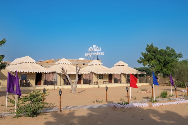 Tente Luxe, balcon, vue jardin