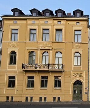 Fachada del alojamiento