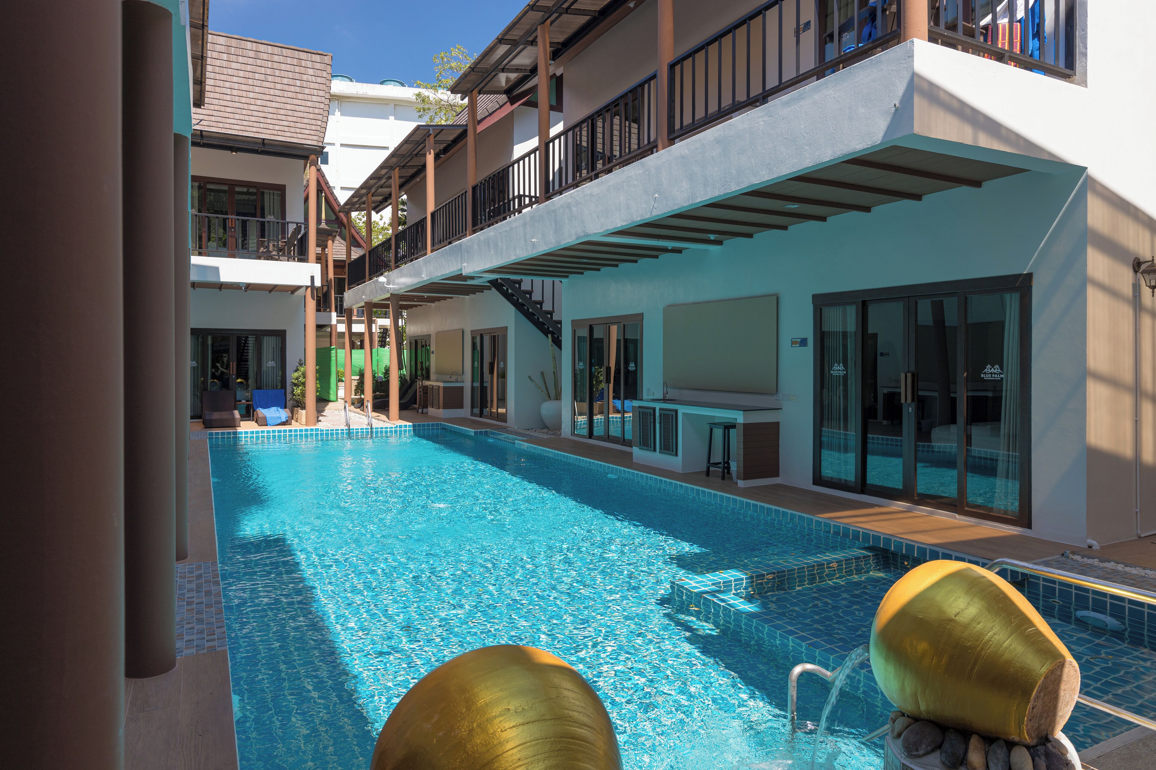 Alberca al aire libre 