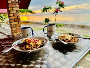 Deluxe Villa, 1 Queen Bed, Ocean View | Terrace/patio