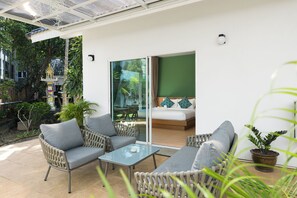 Family Bungalow, 2 Bedrooms, Pool View | Terrace/patio - Blue Palm Kata Resort (Karon)