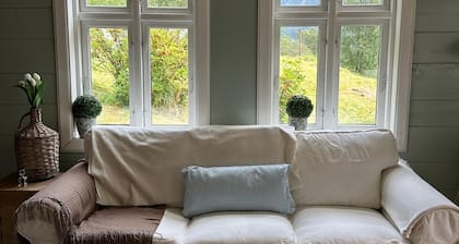 Original fjord house in its own beautiful fjord arm of the Sognefjord