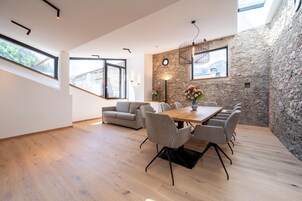 Loft | Zona de estar | Una televisión de pantalla plana, Netflix, servicios de streaming