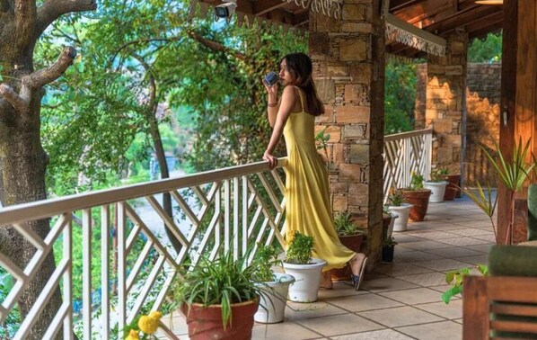 Overnattingsstedets uteområder