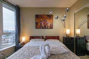 1 bedroom, desk, iron/ironing board, WiFi