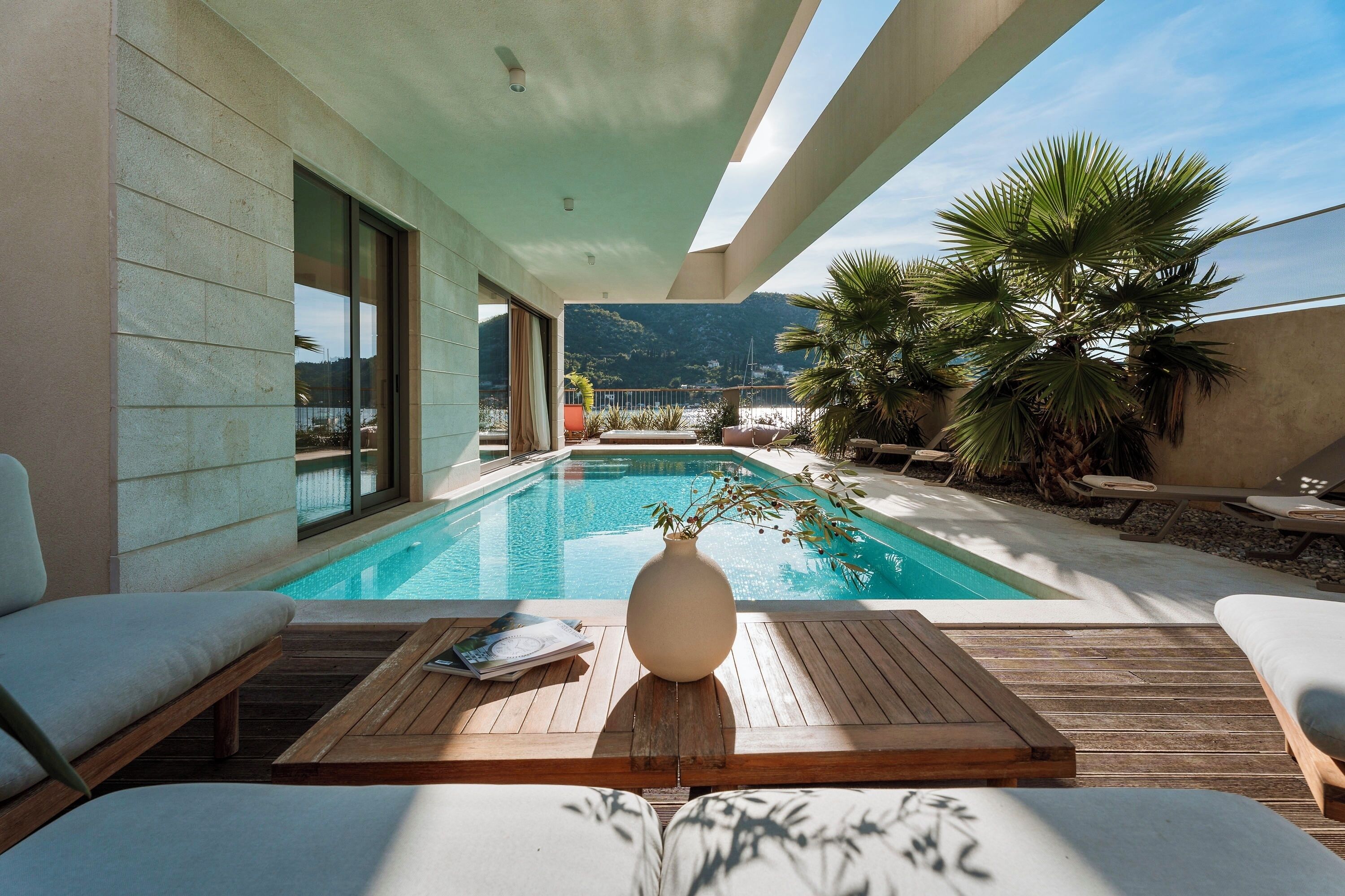 3 outdoor pools