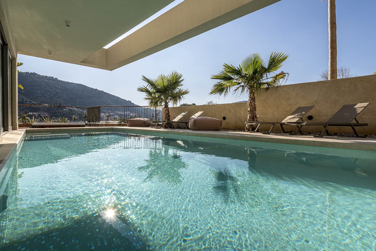 Villa Exclusive, 4 chambres, piscine privée, vue mer | Terrasse/Patio