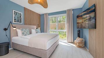 1 slaapkamer, een strijkplank/strijkijzer, gratis wifi