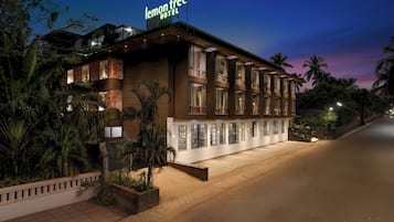 Front of property – evening/night