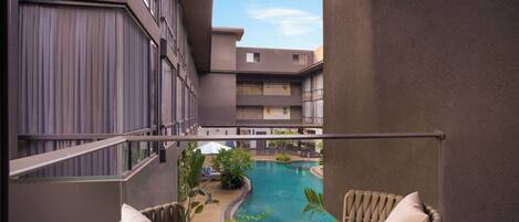 Habitación Deluxe doble | Balcón