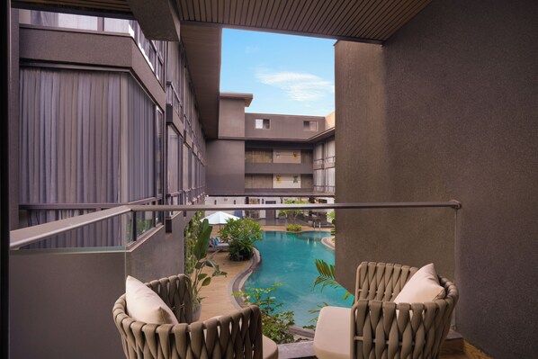 Deluxe Double Room with balcony | Balcony - Lemon Tree Hotel Anjuna Goa (Vagator)