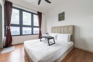 4 soverom, strykejern/-brett, wi-fi og sengetøy