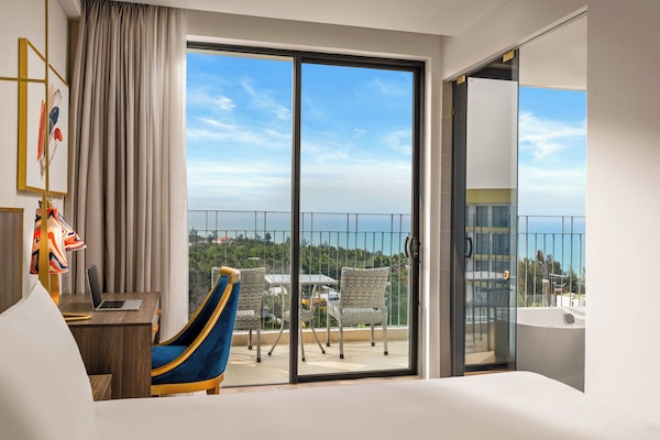 Suite, 2 Schlafzimmer, Meerblick | Blick vom Balkon