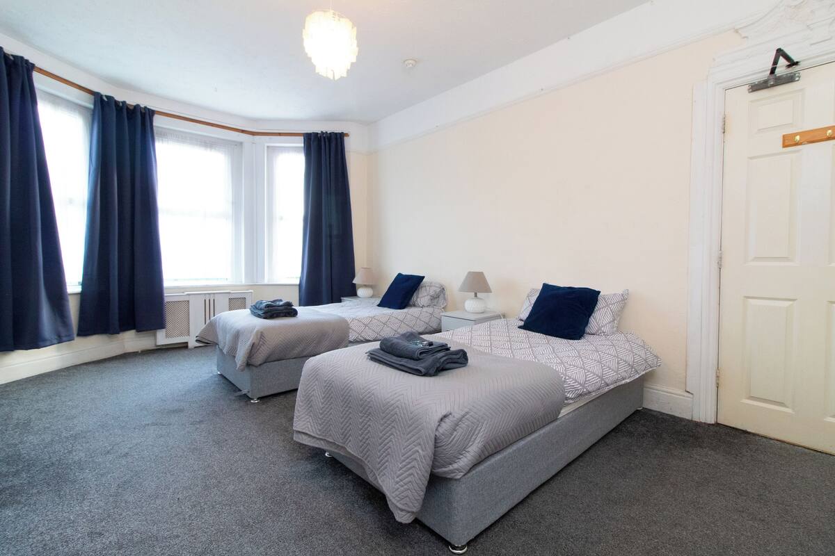 Chambre avec lits jumeaux