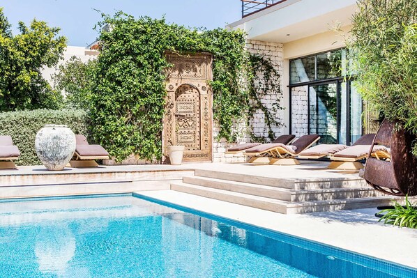 Piscine chauffée
