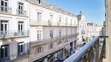 Luxury-Apartment, 1 Queen-Bett, Küche | Terrasse/Patio