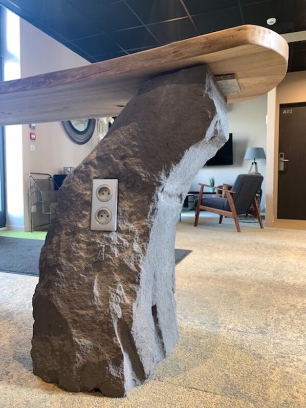 Interior - Apartment 6 people air-conditioned family type 2 bedrooms + sofa bed Puy de Dôme 302 (Chatelguyon)