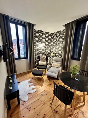 Interior - 2-person air-conditioned 1-bedroom apartment near Aïga Resort Grand Suchet 201 (Chatelguyon)