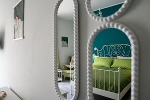 1 bedroom, travel crib, WiFi, bed sheets