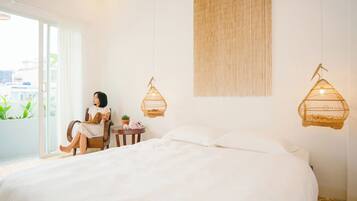 Premium Room, Balcony, Pool View | 1 bedroom, Egyptian cotton sheets, premium bedding, pillow-top beds