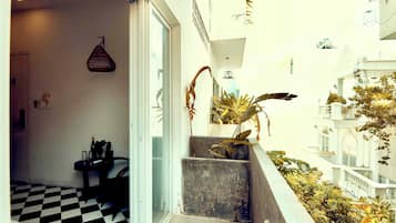 Premium Room, Balcony, Pool View | Terrace/patio