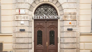 Facciata della struttura